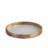 Mango Wood Tray With White Pearl Enamel