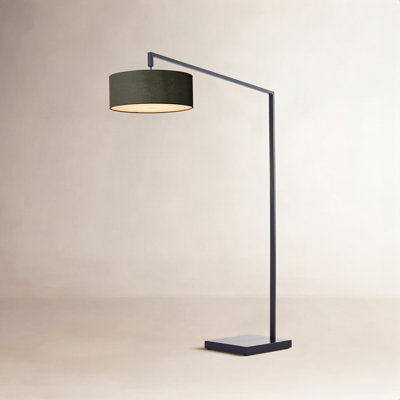 Stretch 87" Linen Chairside Lamp