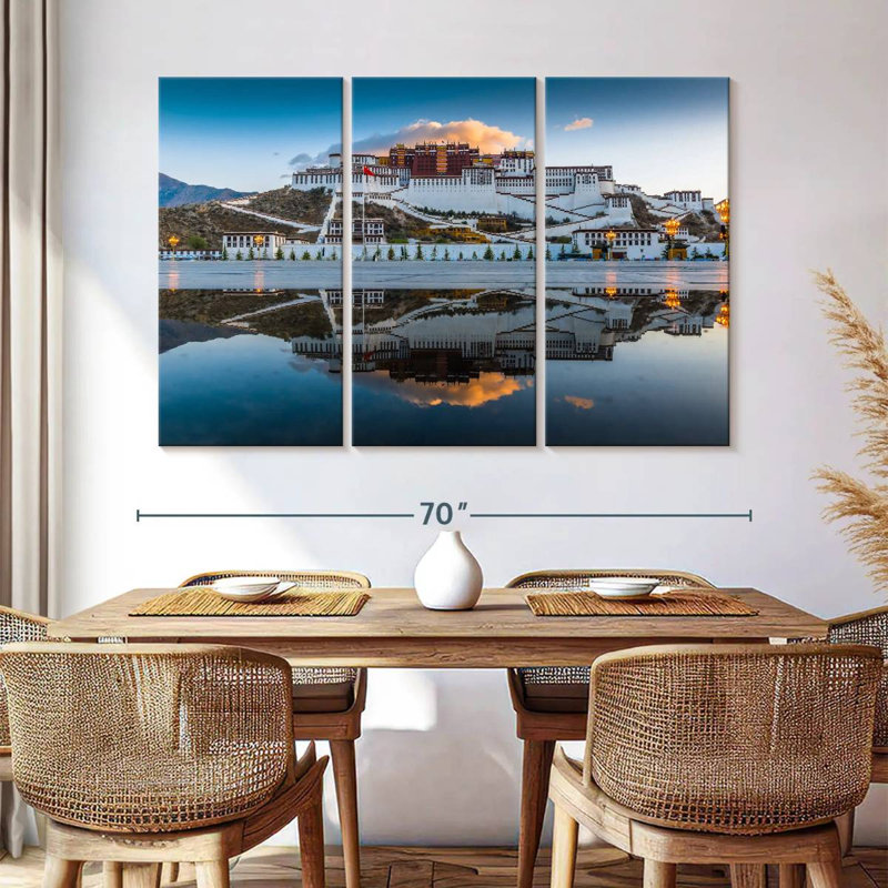 Hannes Potala Palace In Tibet, 42" H x 65" W