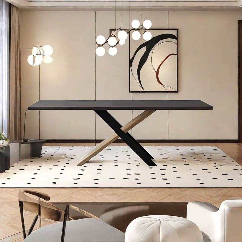 Table de salle à manger Shanisha, H 29,53 po x L 70,87 po x l 31,5 po