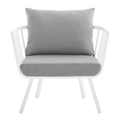 Riverside Outdoor Patio Aluminum Armchair