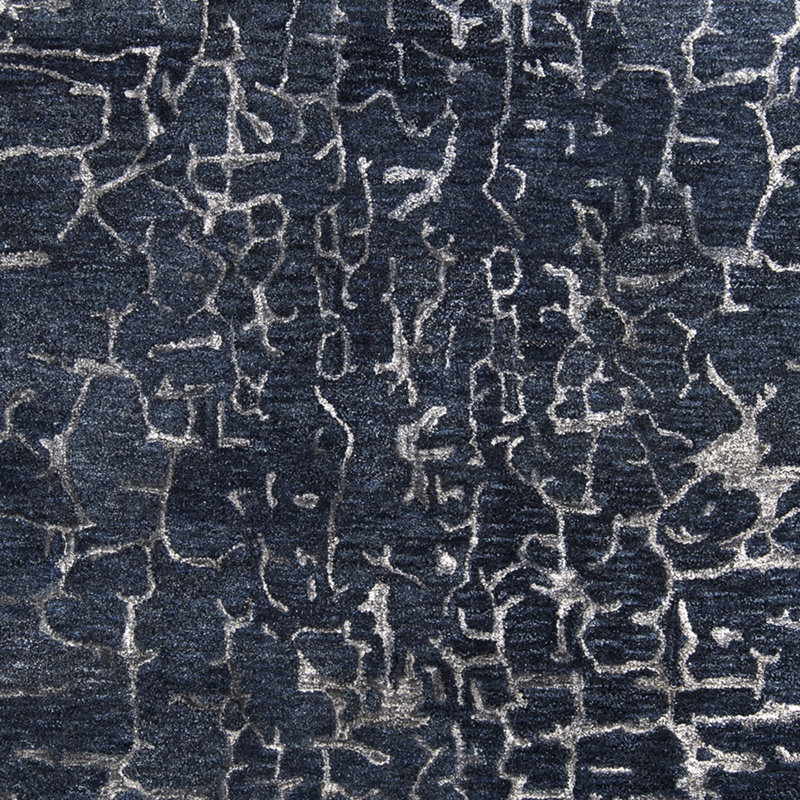 Kymani Hand Tufted Oriental Indoor Rug, Square 8'