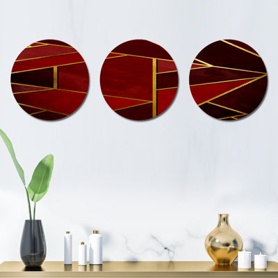 Ensemble de 3 décorations murales