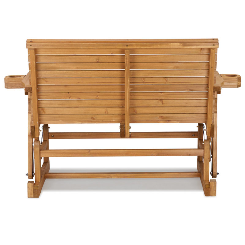 Banc de patio en bois