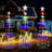 3-Piece LED Plastic Lighted Trees Set
