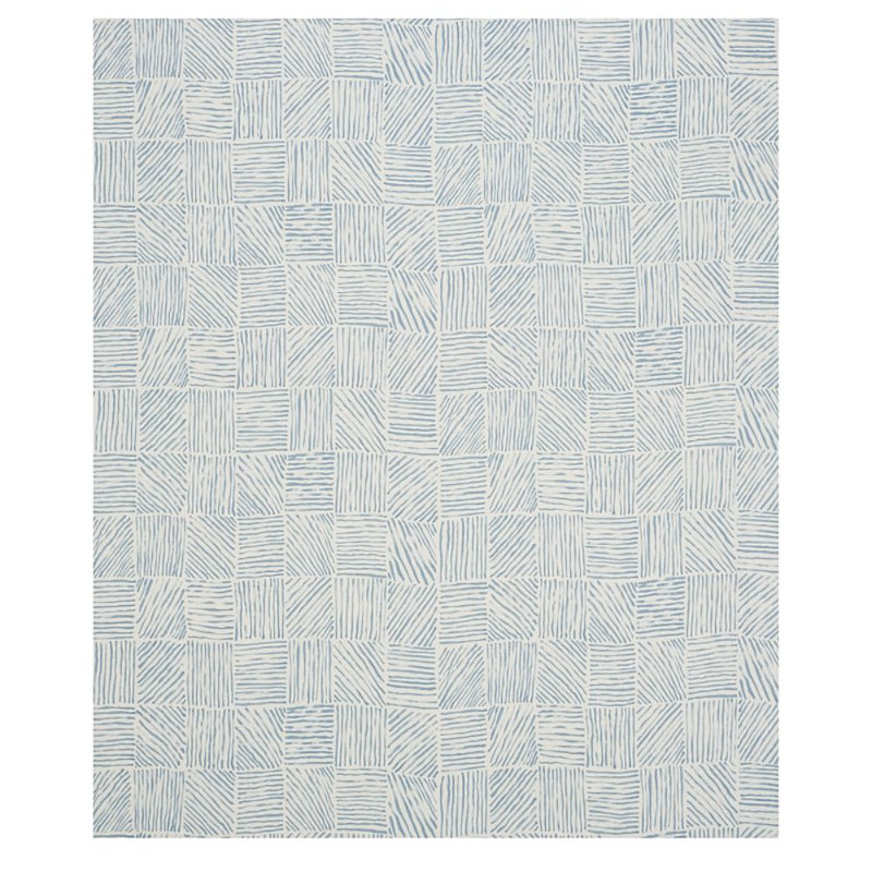 Tissu Katama Schumacher x Caroline Z Hurley, Ciel