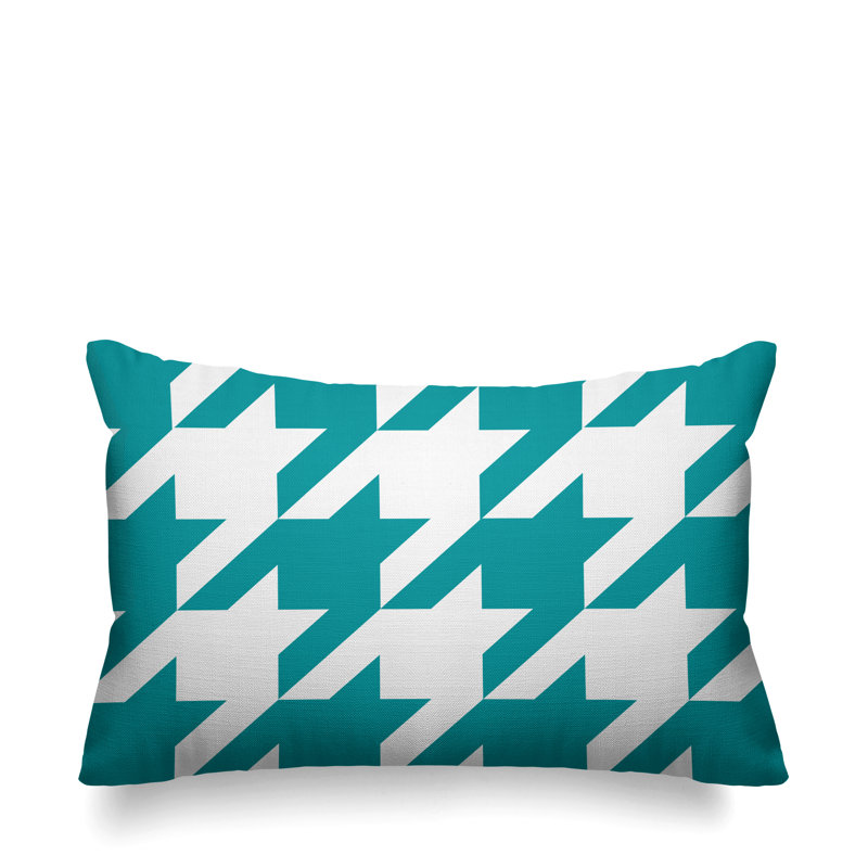 Housse et insert de coussin rectangulaire Eloise, Turquoise