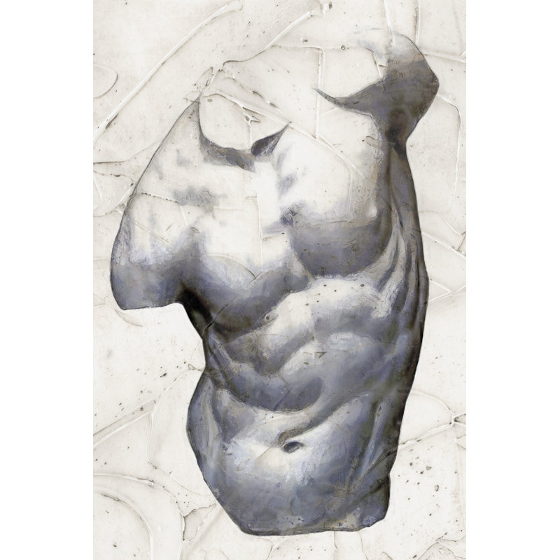 Classical Study VII by Alonzo Saunders - Wrapped Canvas Print, 30.48cm H x 20.32cm W