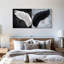 Decor Elements - Ailes d'ange blanches et noires sur toile, 2 pièces-93821755