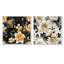 Ipomee - Ensemble de 2 reproductions d'art sur toile florales-102575147-102575146