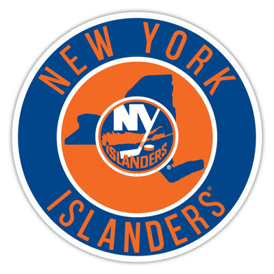 Islanders Bright Line - 16" Circle With State
