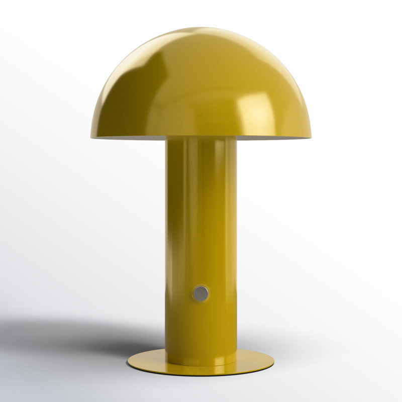 Lampe de table simple 10,75 po Viv, Jaune