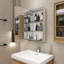 Miroir pour armoire à pharmacie Landseer-38075767-38075761