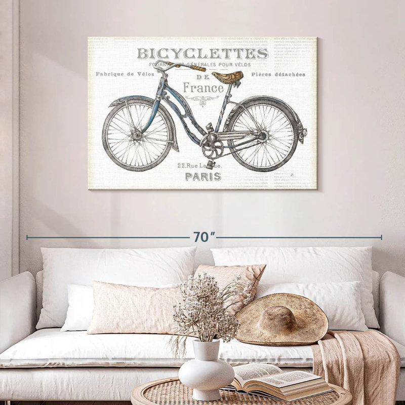 Bicycles II, 30" H x 45" W