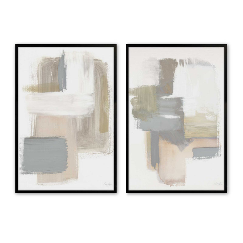 Ballet, ensemble de 2 reproductions sur papier mat d'archives dans un cadre, Noir satiné, H 37 po x l 25 po x P 1,25 po