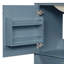 Meuble-lavabo 36 po avec lavabo en céramique, base en bois aggloméré et bois massif, 3 tiroirs et armoire avec tablettes-121099786