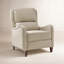 Beecher 29" Genuine Leather Push-Back Recliner-529000370