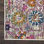 Tapis argenté / orange / rose Justien-32973636