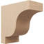 Bois de cèdre brut Newport, grain de bois TimberThane, brun clair apprêté-88292457