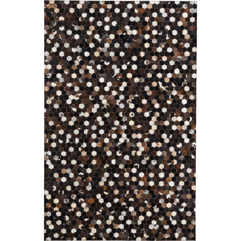 Tapis brun Juliana