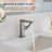  Single Hole Bathroom Faucet with Pop-up Overflow Drain Assembly, Single Handle Bathroom Sink Faucet-124671820