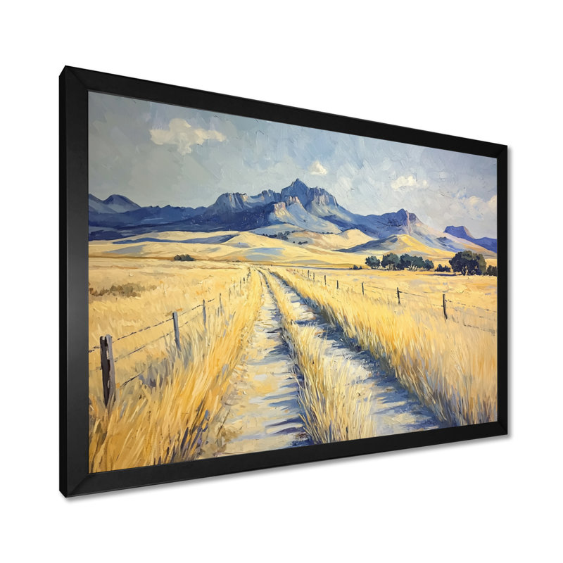 Davis Davis In Texas III - Texas, art mural, Reproduction encadrée d'une seule photo sans pass, Black, H 12 po x l 20 po