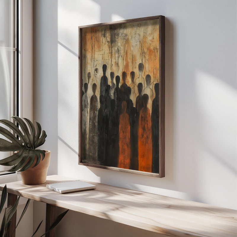 Elegant Decorative Framed MDF Painting, 19.7 x 27.6 x 0.1 inches | 100% MDF with 3 mm Thickness, 100% Spruce Frame | UV Printed Artwork Perfect for Living Room, Bedroom & Office Decor, Stylish & Durable Design