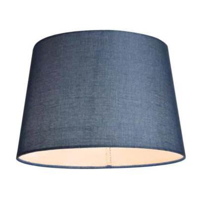 Textured Linen Drum Shades 21cm H Linen Drum Lamp Shade ( Screw On )