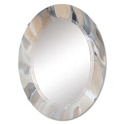 Zerrin Oval Mirror