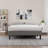Brayton Platform Bed Frame 13" Height with Fabric Upholstery-33416370