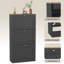 3 Drawer Shoe Cabinet with Top Modern Shoe Storage For Hallway Living Room & Bedroom-1071999572