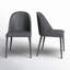 Chaise d'appoint rembourrée Brennon-1265030195