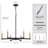 Alcaraz Dimmable Mid-Century Modern Candle Chandelier-1913920971