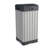 Keter Rockford 39 Gallon Manual Lift Waste And Recycling Trash Bin With Drip Tray Made of Durable Weather-resistant Resin - Grey-29557309