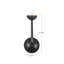 Spade 5-in White dimmable LED Bathroom Vanity Light-608908062