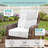  Smile Outdoor Chair Cushions Set, Sunbrella Fabric High Back and Deep Seating Outdoor Cushion, Set of 2-408775242-408775232