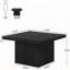 Table basse 31,49 po Mid-Century