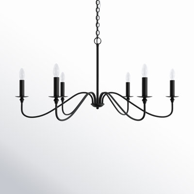Ableton Iron 6-Light Chandelier