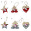 Pendentif arbre de Noël avec cadre photo créatif de Noël Love Grey (une pièce)-374924833