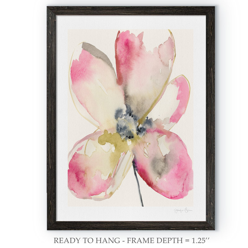 « magenta pétales ii » par paul cezanne-cadre photo, reproduction d’art, H 30 po x l 22 po x P 1 po