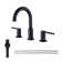Widespread 2-handle Bathroom Faucet with Drain Assembly