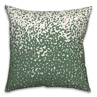 Ombre Dots 7 Outdoor Square Pillow Cover & Insert