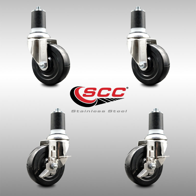 Soft Rubber Casters