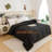  Luxury Black All Season Comforter – Cotton Blend, Lightweight Hotel Quilt Insert, Ultra Soft, Box Stitched, Machine Washable with Corner Tabs-738346505
