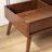 47"W Solid Oak Lift Top MCM Coffee Table with Storage-1245657518-1246154479