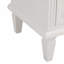 Table de chevet commode 2 tiroirs avec station de charge, table de bout Farmhouse avec ports et prises USB, table d'appoint cannelée avec pieds en bois massif pour chambre à coucher-985653092