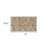2' X 4' Beige And Blue Floral Washable Area Rug With UV Protection