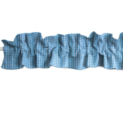 Cantonnière à carreaux Gingham