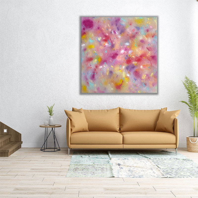 Candy Store - reproduction d'art sur toile, H 20 po x l 20 po