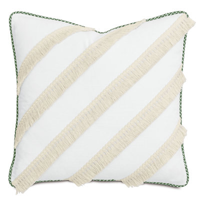 Casa Guava Cotton Throw Pillow